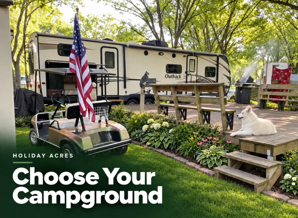 Choose Your Campground — Holiday Acres