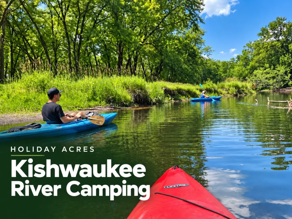 Kishwaukee River Camping — Holiday Acres
